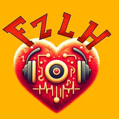 fuzzy little heart logo
